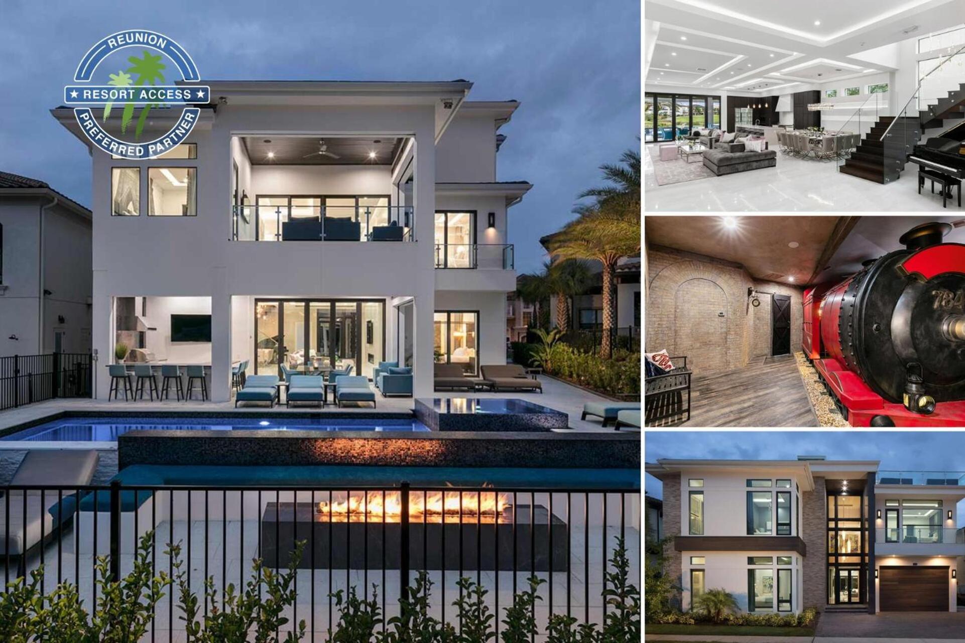 Orlando Dream Getaway: 8 Bedroom Villa6646 Villa Kissimmee